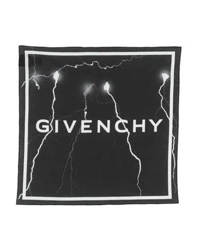 Givenchy Man Scarf Black Size - Cotton