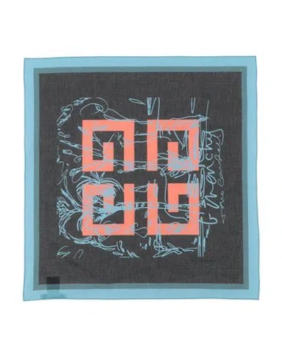 Givenchy Man Scarf Black Size - Cotton