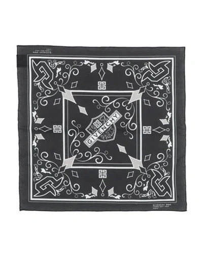 Givenchy Man Scarf Black Size - Cotton