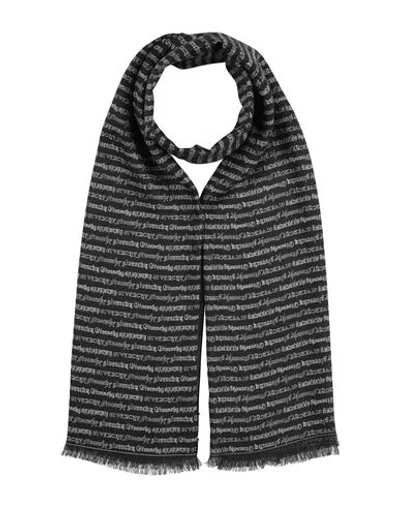 Givenchy Man Scarf Black Size - Modacrylic, Cashmere