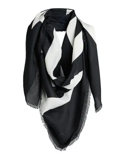 Givenchy Man Scarf Black Size - Modal, Cashmere