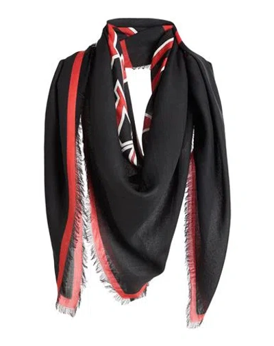 Givenchy Man Scarf Black Size - Modal, Cashmere