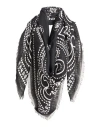 Givenchy Man Scarf Black Size - Modal, Cashmere