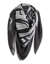 Givenchy Man Scarf Black Size - Modal, Cashmere