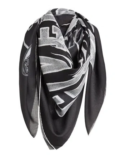 Givenchy Man Scarf Black Size - Modal, Cashmere