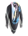 Givenchy Man Scarf Black Size - Modal, Cashmere In Black