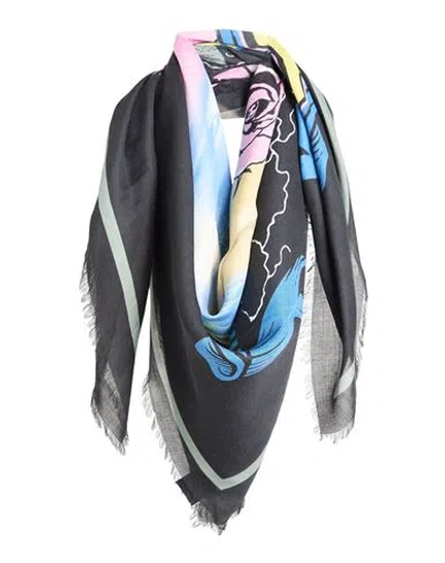 Givenchy Man Scarf Black Size - Modal, Cashmere