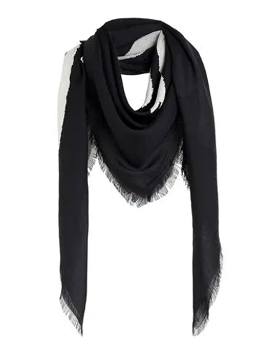 Givenchy Man Scarf Black Size - Modal, Cashmere