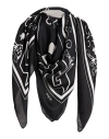 Givenchy Man Scarf Black Size - Modal, Cashmere In Multi