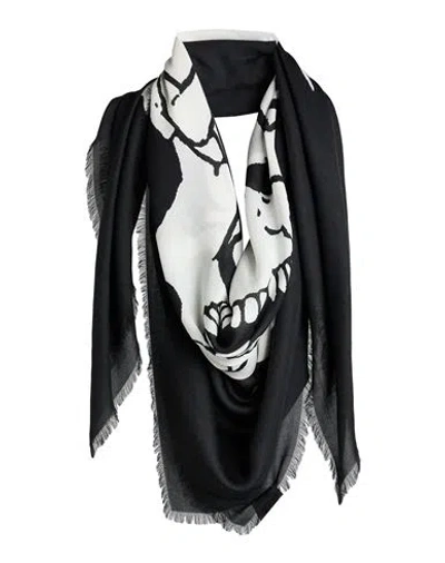 Givenchy Man Scarf Black Size - Modal, Cashmere