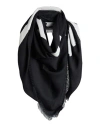 Givenchy Man Scarf Black Size - Modal, Cashmere In Black