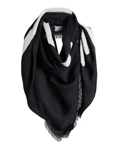 Givenchy Man Scarf Black Size - Modal, Cashmere