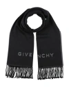 Givenchy Man Scarf Black Size - Virgin Wool