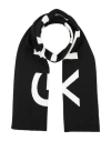 Givenchy Man Scarf Black Size - Wool In Black