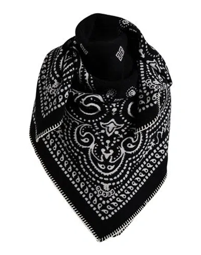 Givenchy Man Scarf Black Size - Wool