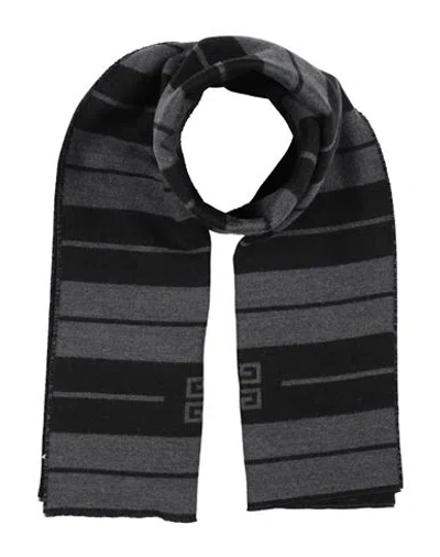 Givenchy Man Scarf Black Size - Wool, Virgin Wool