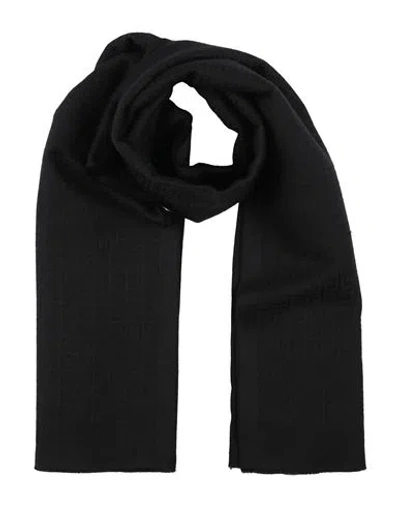 Givenchy Man Scarf Black Size - Wool, Virgin Wool