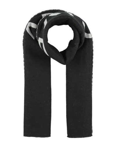 Givenchy Man Scarf Black Size - Wool, Virgin Wool