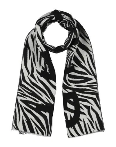 Givenchy Man Scarf Black Size - Wool, Virgin Wool, Silk