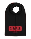 Givenchy Man Scarf Black Size - Wool, Virgin Wool, Silk In Black