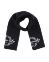 Givenchy Man Scarf Black Size - Wool, Virgin Wool, Elastane In Black
