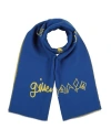 Givenchy Man Scarf Blue Size - Wool, Virgin Wool, Silk