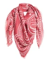 Givenchy Man Scarf Brick Size - Modal, Cashmere In Red