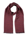 Givenchy Man Scarf Burgundy Size - Modacrylic, Cashmere In Red