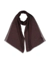Givenchy Man Scarf Burgundy Size - Modal, Cashmere In Red