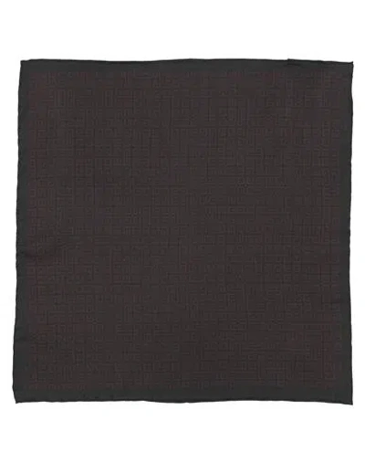 Givenchy Man Scarf Burgundy Size - Silk In Red