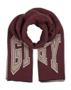 Givenchy Man Scarf Burgundy Size - Wool In Red