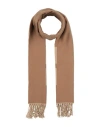 Givenchy Man Scarf Camel Size - Virgin Wool In Brown
