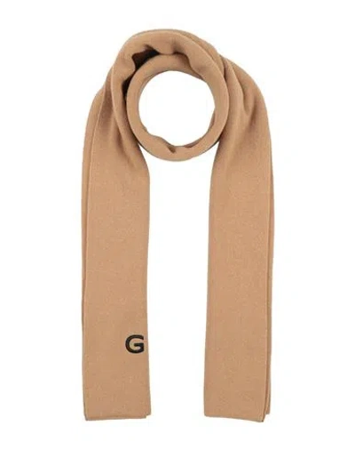 Givenchy Man Scarf Camel Size - Wool, Cashmere In Sand