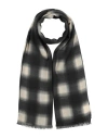 Givenchy Man Scarf Charcoal Size - Cashmere In Gray