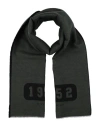 Givenchy Man Scarf Dark Green Size - Wool, Virgin Wool, Silk In Green