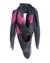 Givenchy Man Scarf Grey Size - Modal, Cashmere In Grey