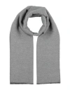 Givenchy Man Scarf Grey Size - Wool, Cashmere In Gray