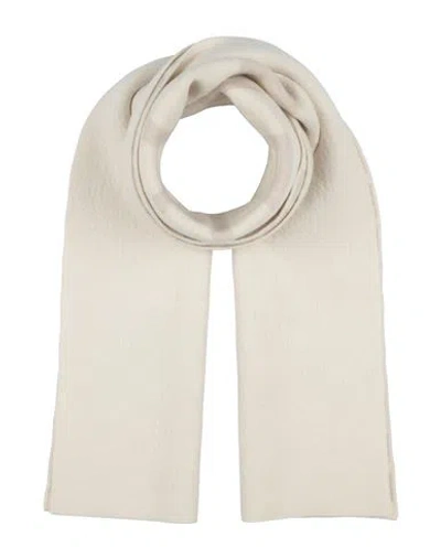 Givenchy Man Scarf Ivory Size - Wool, Cashmere In White