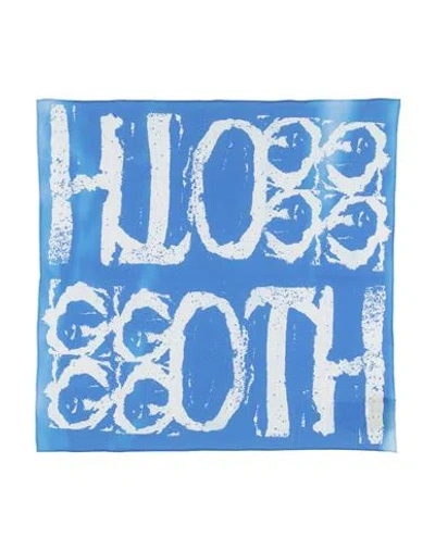 Givenchy Man Scarf Light Blue Size - Cotton