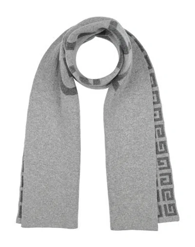 Givenchy Man Scarf Light Grey Size - Wool, Cashmere
