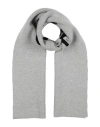Givenchy Man Scarf Light Grey Size - Wool, Cashmere