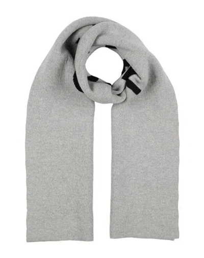 Givenchy Man Scarf Light Grey Size - Wool, Cashmere In Grey