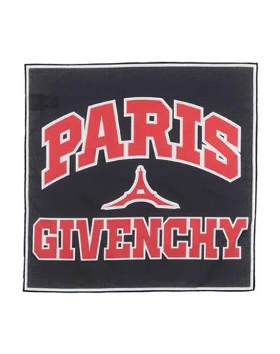 Givenchy Man Scarf Midnight Blue Size - Cotton
