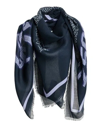 Givenchy Man Scarf Midnight Blue Size - Modal, Cashmere
