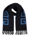Givenchy Man Scarf Midnight Blue Size - Virgin Wool