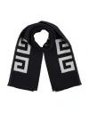 Givenchy Logo Scarf In Blue