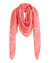 Givenchy Man Scarf Off White Size - Modal, Cashmere In Pink