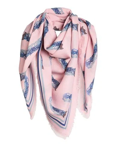 Givenchy Man Scarf Pink Size - Modal, Cashmere