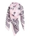 Givenchy Man Scarf Pink Size - Modal, Cashmere