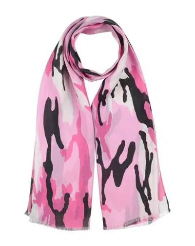 Givenchy Man Scarf Pink Size - Modal, Cashmere